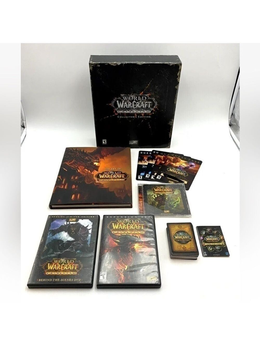 WORLD Of Warcraft Cataclysm Collector's Edition (Windows/Mac) - Used Game Code